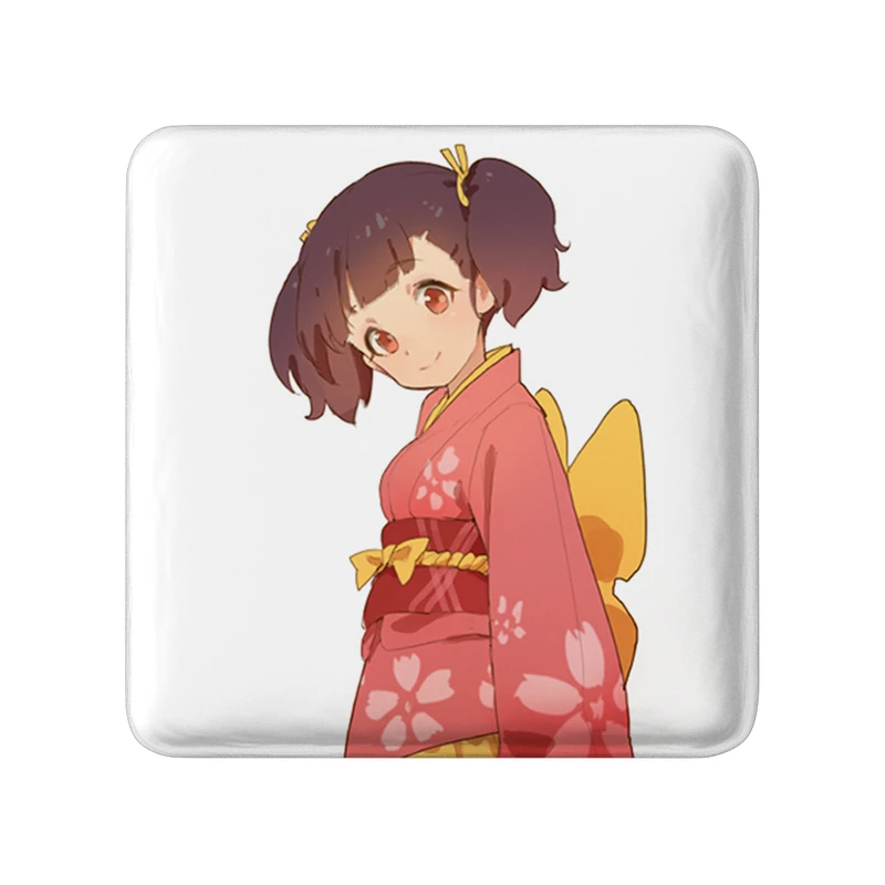 پیکسل خندالو طرح مومی انیمه کابانری Kabaneri مدل مربعی کد 36009