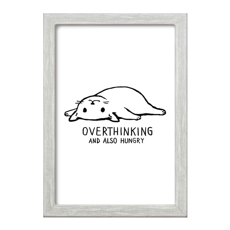 تابلو خندالو طرح گربه گشنه کد 29328