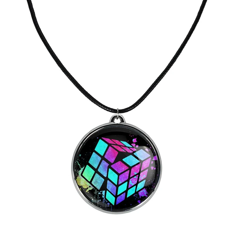 گردنبند خندالو مدل مکعب روبیک کد 2781427815