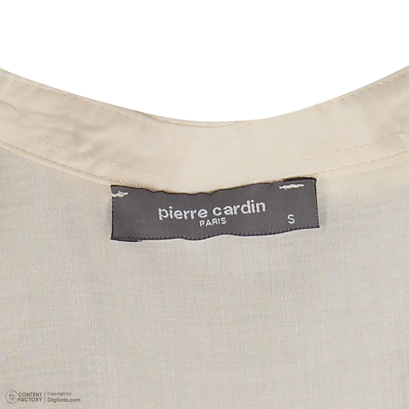 شومیز آستین بلند زنانه پیر کاردین مدل 9212102 رنگ نباتی -  - 6