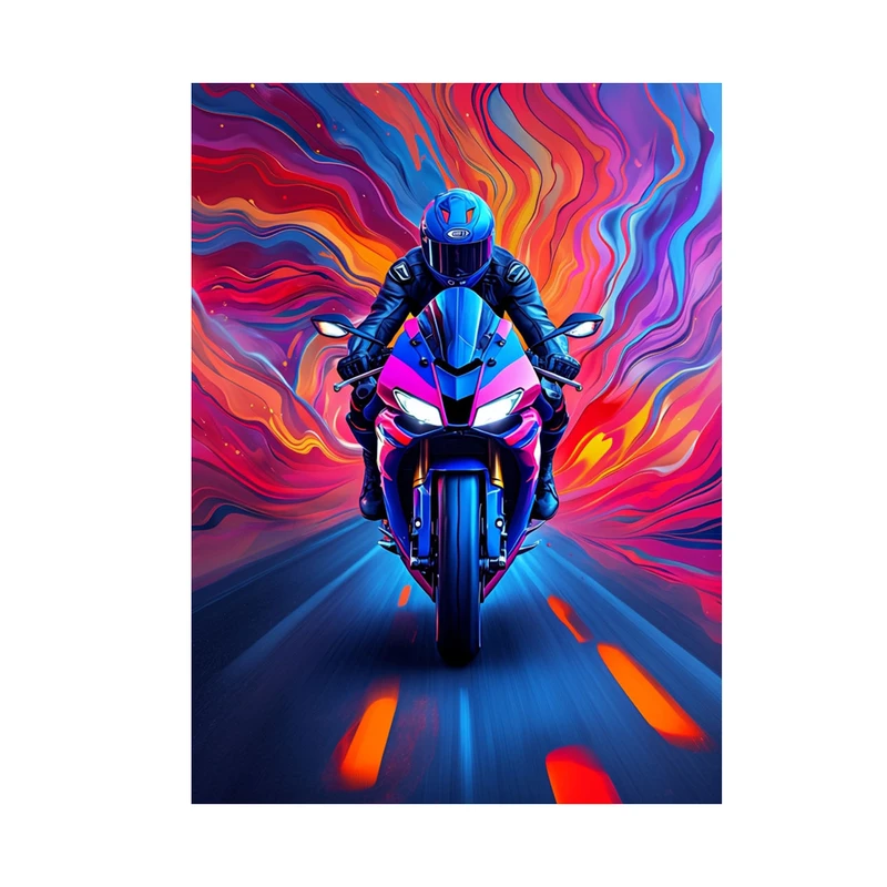 تابلو شاسی مدل Motor Abstract کد TSS11