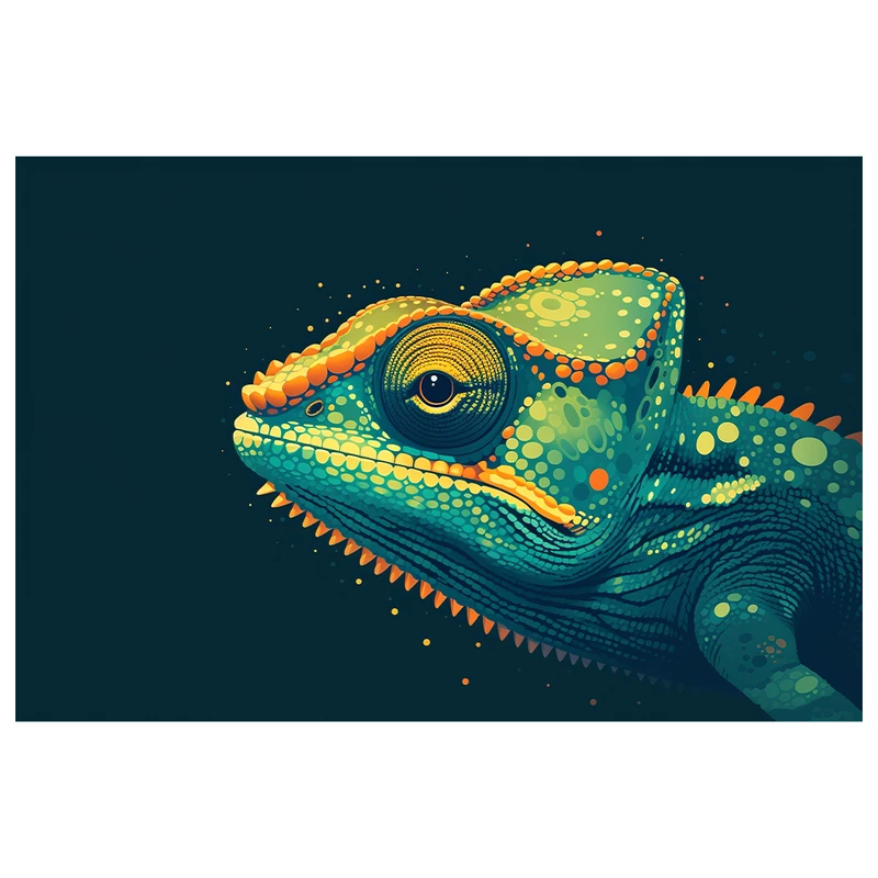 فرش پارچه‌ای مدل فرشینه طرح نقاشی افتاب پرست کد AR3059786