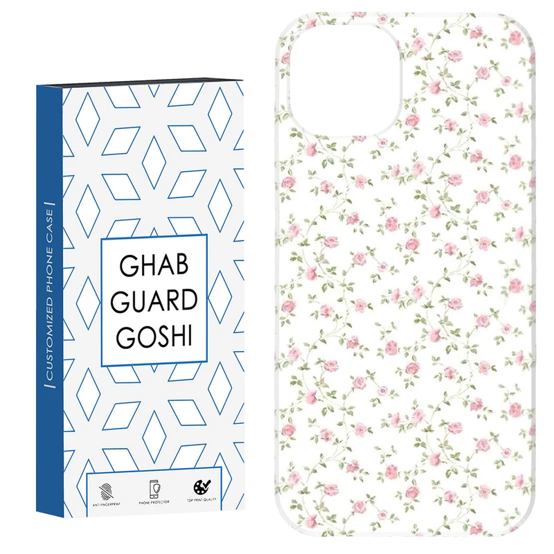 کاور قاب گارد گوشی طرح گل کد Dimo-427 مناسب برای گوشی موبایل اپل iPhone 13 / 14