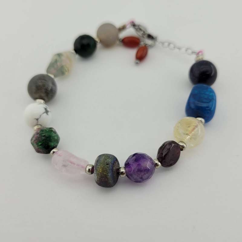 دستبند زنانه مدل سنگ Chakra کد 3251