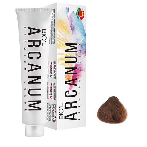 رنگ مو بیول مدل Arcanum شماره 7.5 حجم 100 میلی لیتر رنگ ماهگونی متوسط