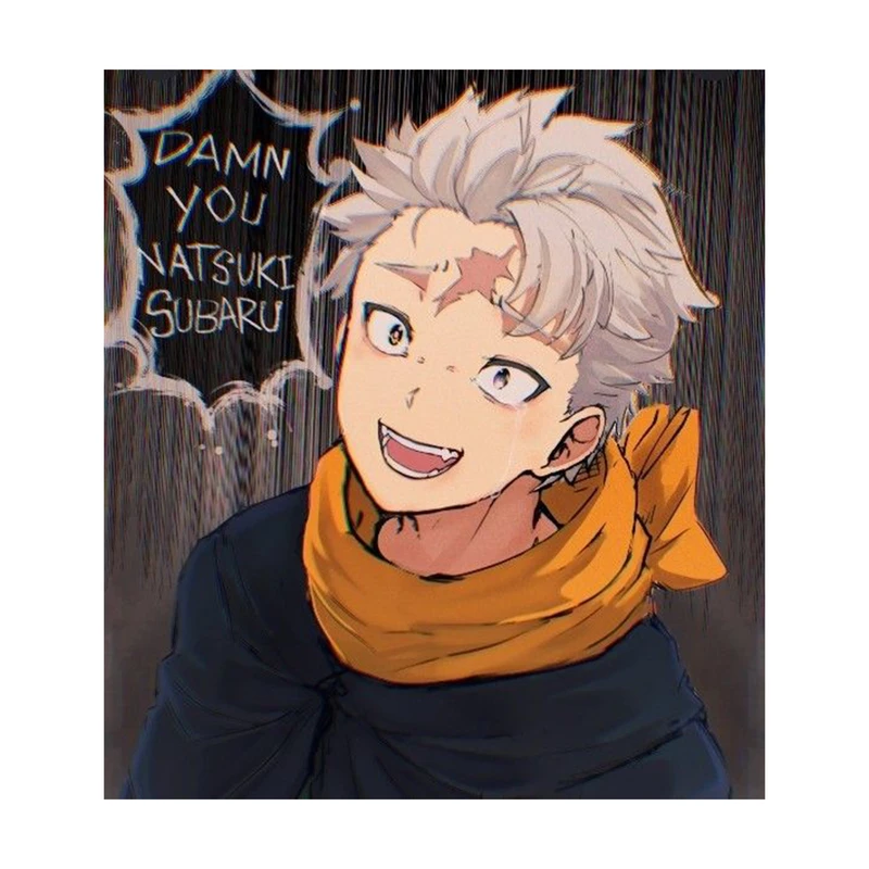 استیکر لپ تاپ و موبایل مدل انیمه طرح ری:زیرو  ناتسوکی سوبارو Re:ZERO Natsuki Subaru کد 5391