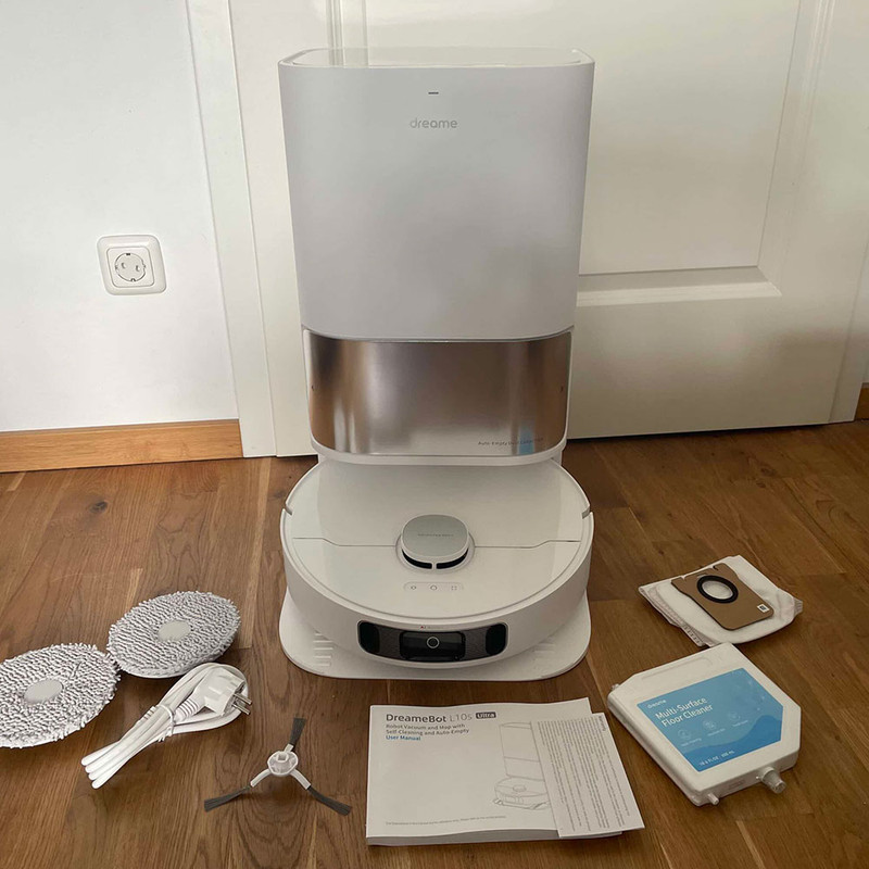 پاکت جاروبرقی مدل L10S Ultra مجموعه 4 عددی مناسب برای جاروبرقی رباتیک شیائومی Dreame L10S Ultra