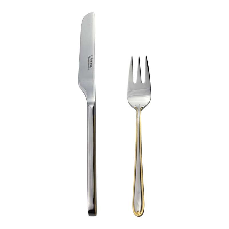 ست کارد و چنگال میوه خوری 12 پارچه ورسا کد K509G