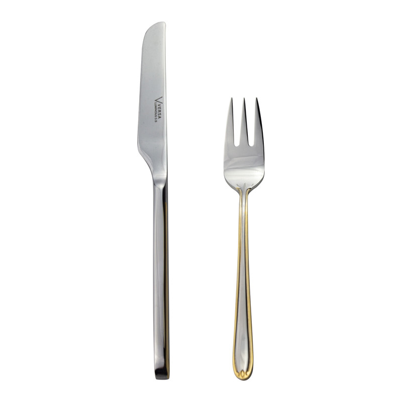 ست کارد و چنگال میوه خوری 12 پارچه ورسا کد K509G