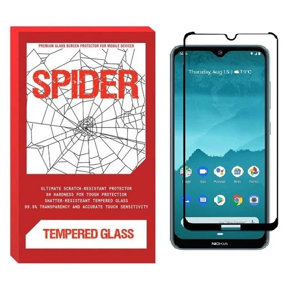 محافظ صفحه نمایش اسپایدر مدل FUL مناسب برای گوشی موبایل نوکیا 6.1plus
