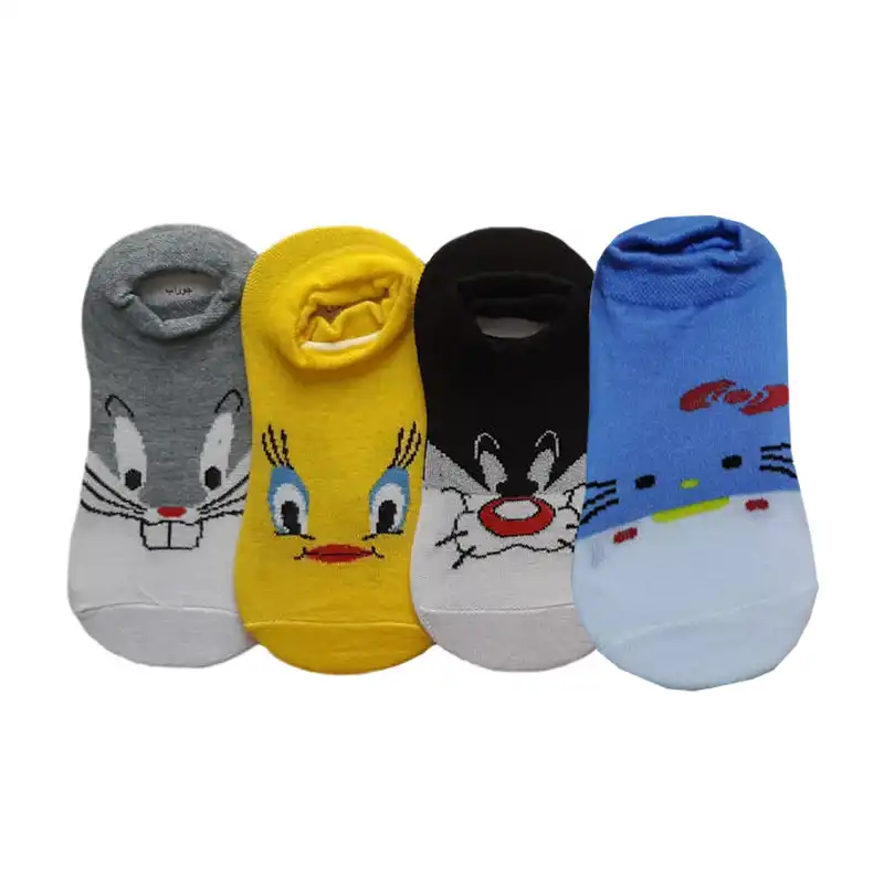 جوراب بچگانه مدل RL999 بسته 8 عددی