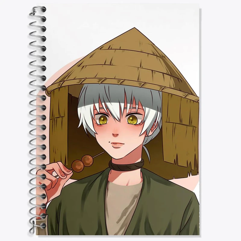 دفتر لغت 50 برگ خندالو مدل فوشی انیمه به تو ای ابدی کد 15703