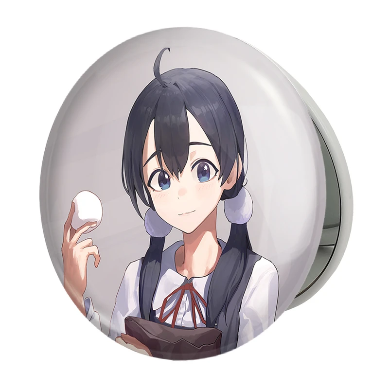 آینه جیبی خندالو طرح کیتاشیراکاوا تاماکو انیمه فروشگاه تاماکو Tamako Market مدل تاشو کد 22493 