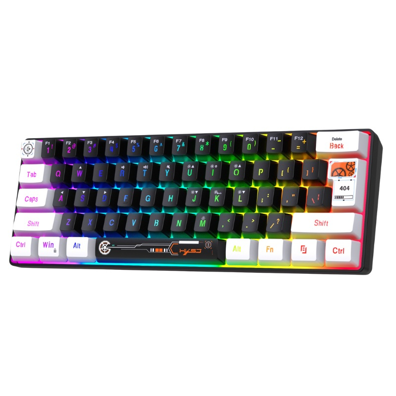 کیبورد گیمینگ اچ اکس اس جی مدل V700 Pro