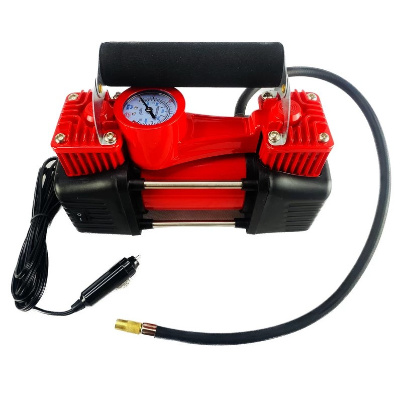 کمپرسور باد فندکی رویال مکس کد CAR AIR COMPRESSOR مجموعه 16عددی
