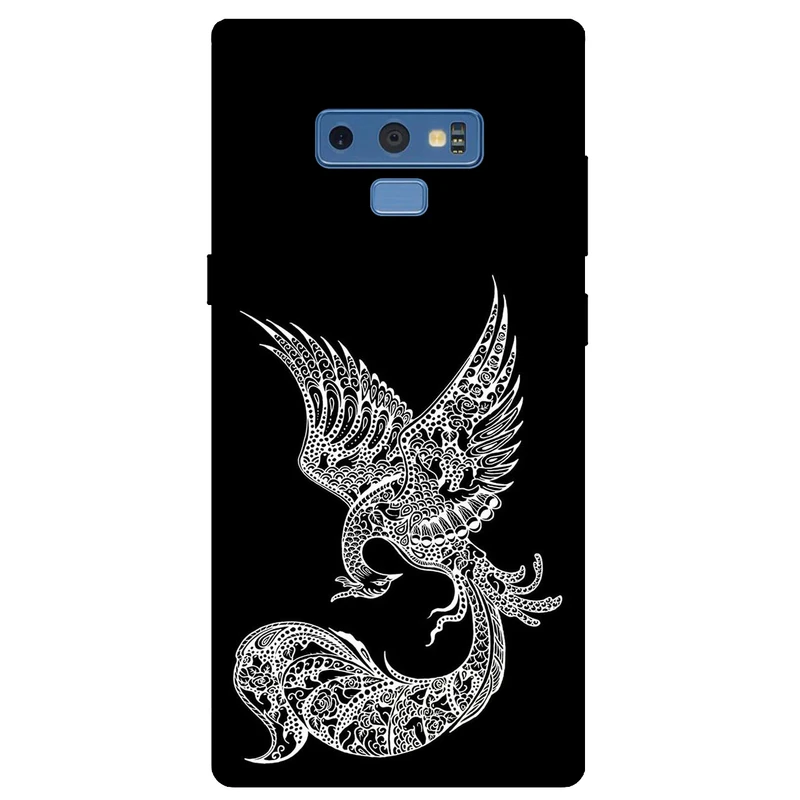 کاور مگافون طرح ققنوس مدل 1629 مناسب برای گوشی موبایل سامسونگ Galaxy Note 9