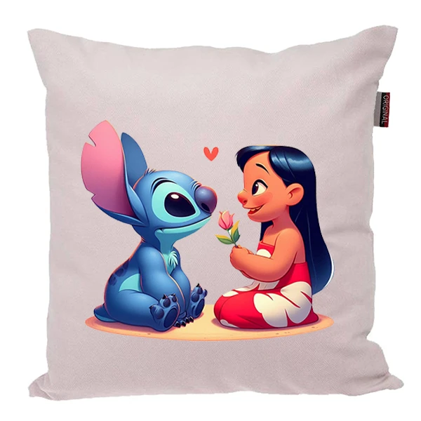 کوسن پاد آفرین مدل کارتون استیچ و لیلو کد PK401355