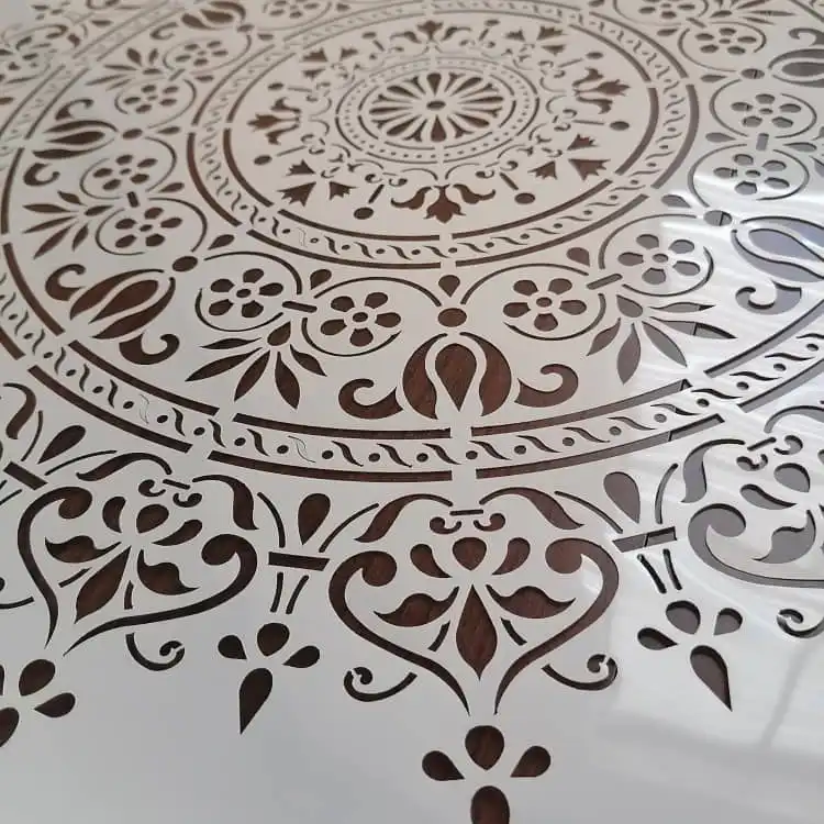 شابلون پارس شابلون طرح ماندالا کد PS01