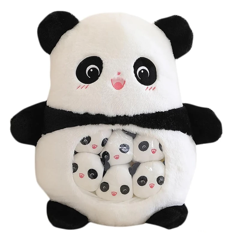 عروسک بالشتی مدل  پولیشی پاندا ارتفاع 50 سانتی متر