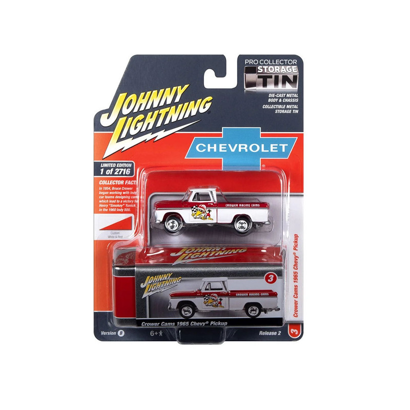 ماکت ماشین مدل Chevy Pickup Truck Crower Cams 1965 JOHNNY LIGHTNING