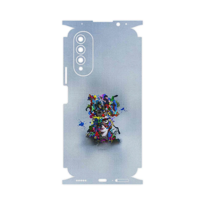 برچسب پوششی ماهوت مدل Collage of surreal Portrait of Women 4-FullSkin مناسب برای گوشی موبایل ویکو T50