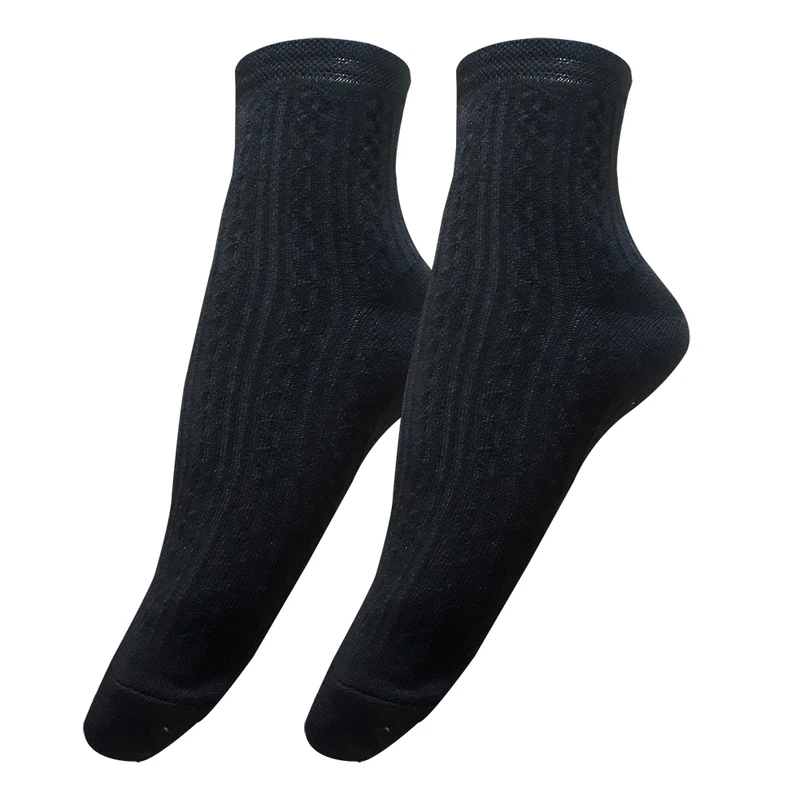 جوراب ساق بلند زنانه تن پوش هنگامه مدل گل برجسته کد SBL02