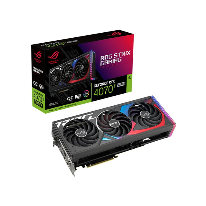 کارت گرافیک ایسوس مدل  ROG Strix GeForce RTX 4070 Ti SUPER OC Edition 16GB