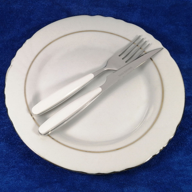 کارد و چنگال میوه خوری 12 پارچه ام جی مدل  VANIA