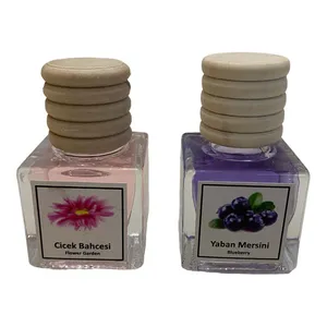 خوشبوکننده هوای خودرو ایفل مدل بلوبری و گل‌باغچه کد Flower Garden-Blueberry حجم 10 میلی‌لیتر بسته 2 عددی