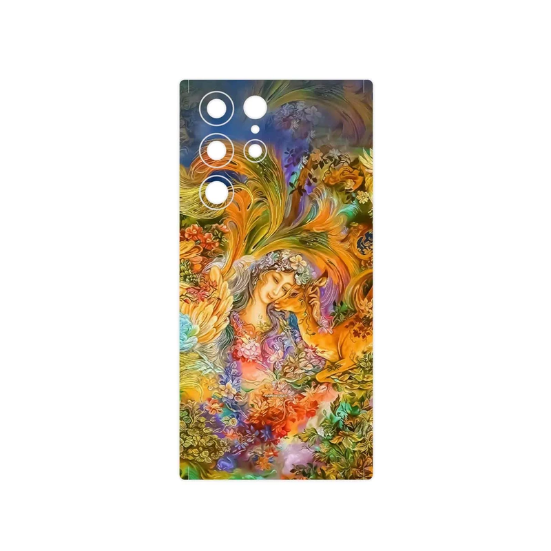 برچسب پوششی ماهوت مدل Persian miniature 3 مناسب برای گوشی موبایل سامسونگ Galaxy S22 Ultra 5G