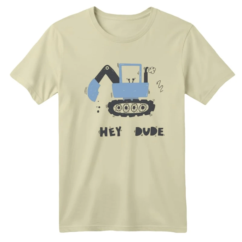 تی شرت آستین کوتاه بچگانه مدل ماشین کد ۵