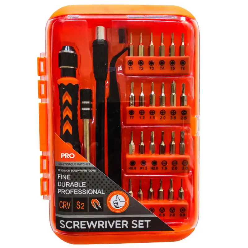 سری پیچ گوشتی موبایلی پرو کد SCDW-028 مجموعه 28 عددی