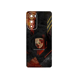 MAHOOT Porsche_Logo Cover Sticker for Motorola Edge 30