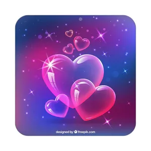 زیر لیوانی کاکتی مدل عاشقانه کد mp11609