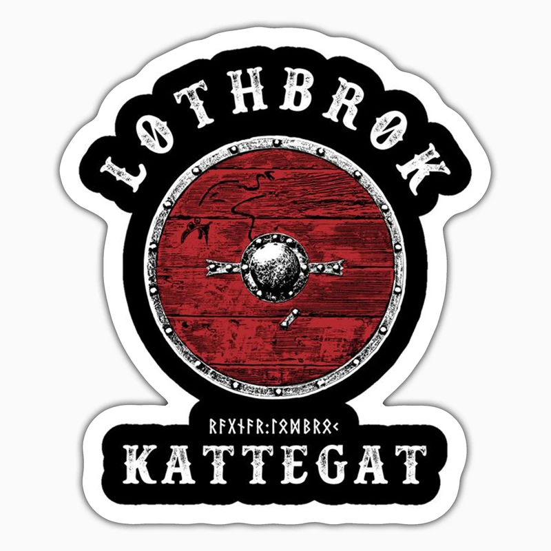 استیکر لپ تاپ و موبایل بووم طرح Ragnar Lothbrok کد LB10