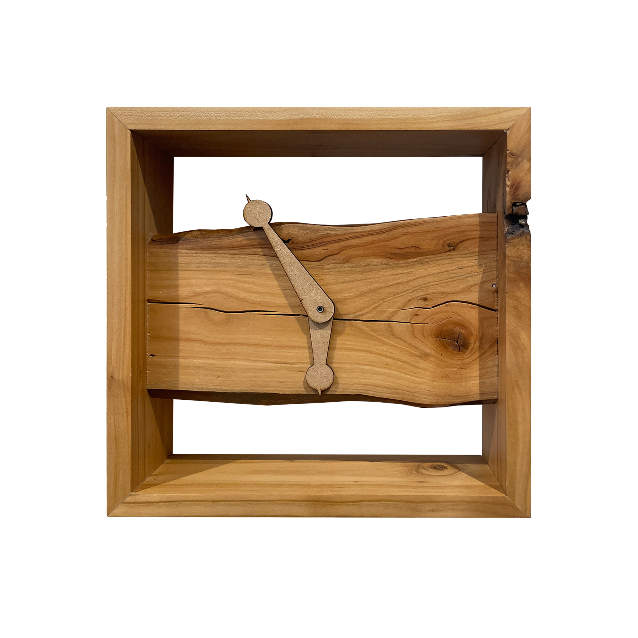 ساعت رومیزی چوبی کد s22