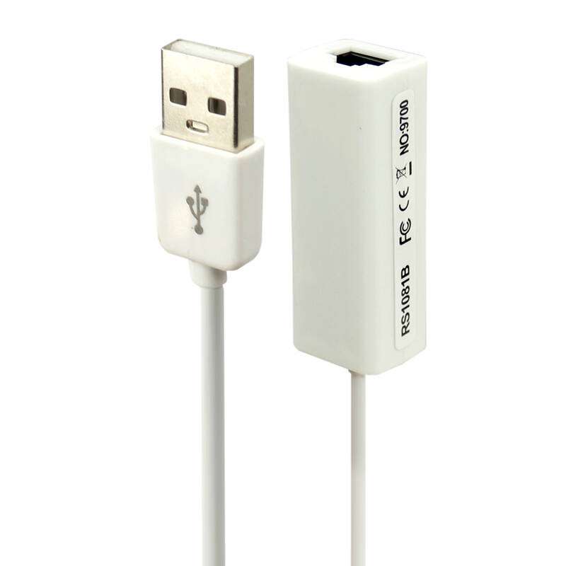 مبدل USB به Ethernet مدل RS1081B 9700 مبدل USB به Ethernet مدل RS1081B 9700