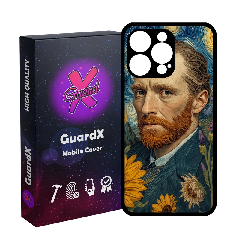 کاور گارد ایکس طرح Van Gogh مدل 10991 مناسب برای گوشی موبایل اپل iPhone 15 Pro Max