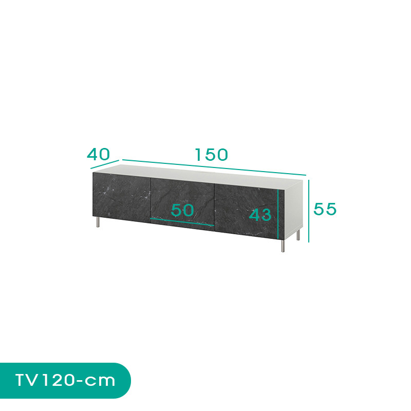 میز تلویزیون اسمردیس مدل TV120 - MDF+