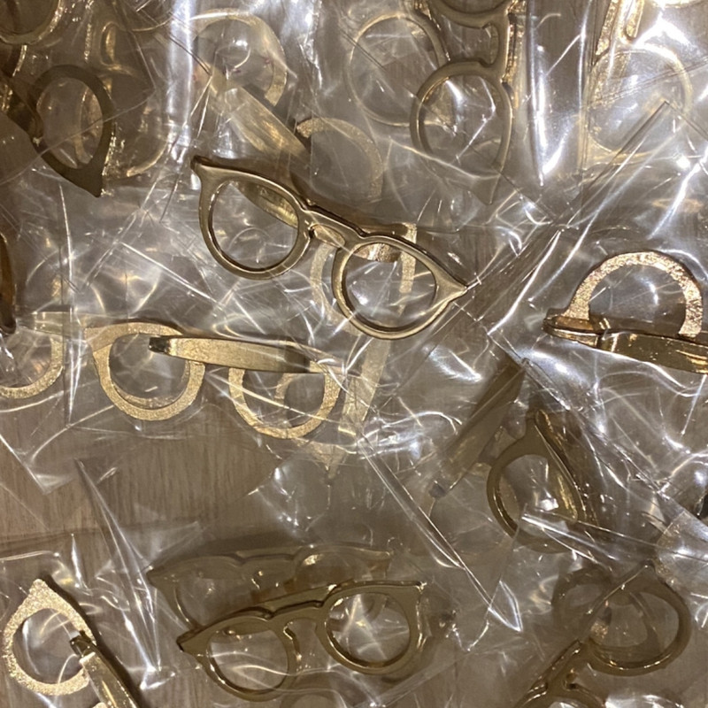 گیره کراوات مدل عینک