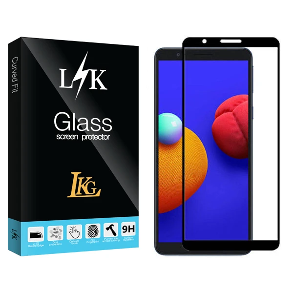 محافظ صفحه نمایش سرامیکی ال کا جی مدل LK Glass مناسب برای گوشی موبایل سامسونگ Galaxy m01 core
