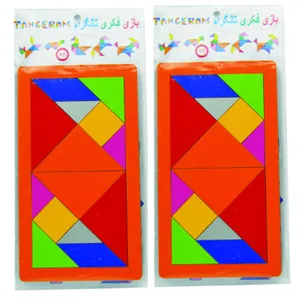 بازی فکری تانگرام مدل MS7 بسته 2 عددی
