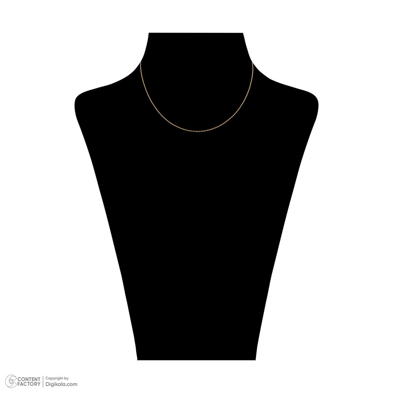 زنجیر طلا 18 عیار زنانه تاج مدل 1022