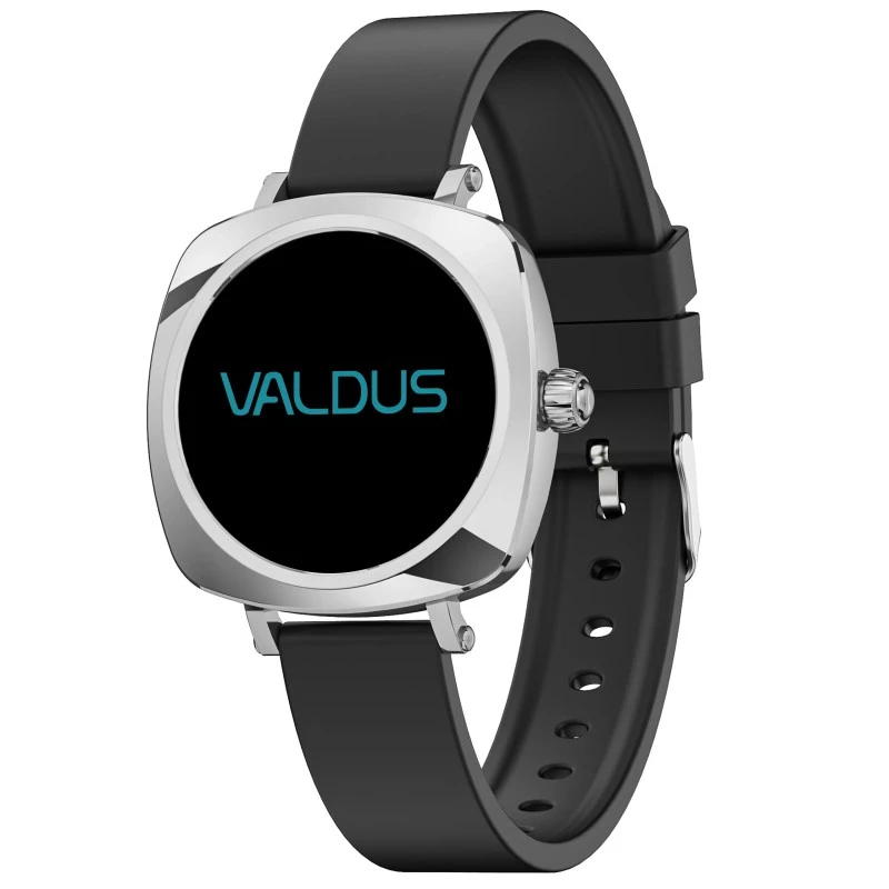 ساعت هوشمند والدوس مدل VL40 Pro صفحه نمایش رنگی و لمسی کنترل موسیقی قابلیت مکالمه از طریق بلوتوث بند سیلیکونی