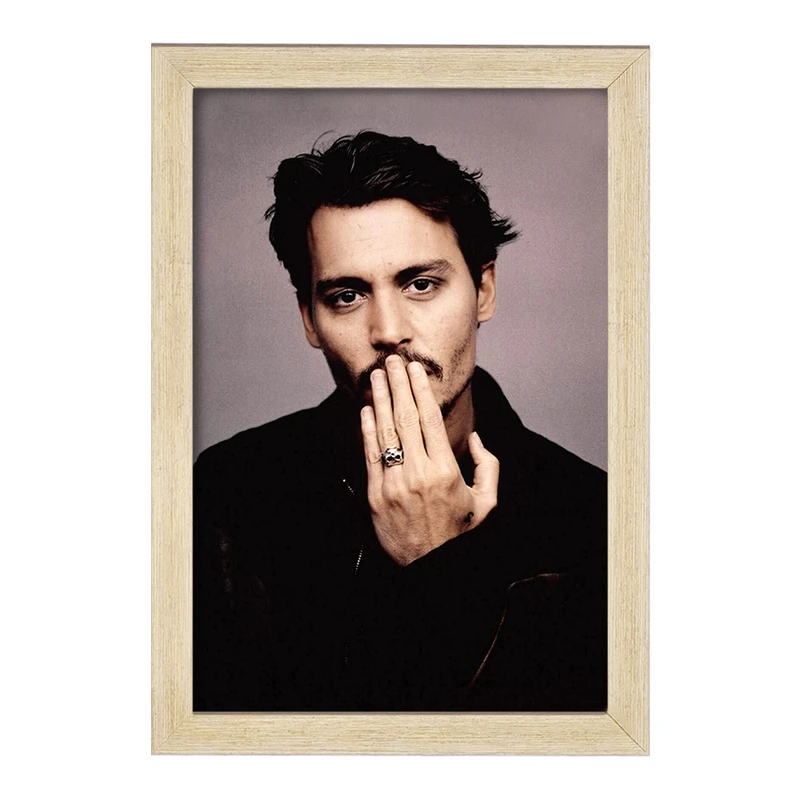 تابلو خندالو مدل Johnny Depp  کد 3301