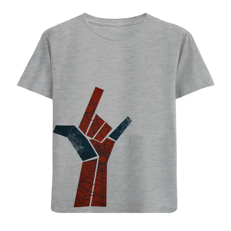 تی شرت آستین کوتاه پسرانه مدل دست