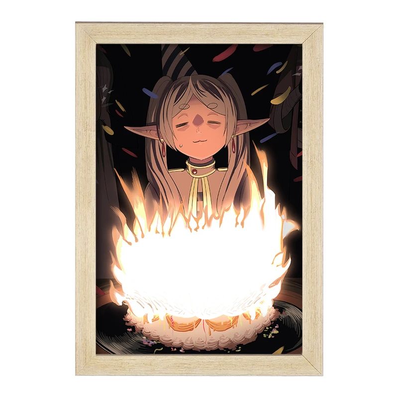 تابلو خندالو مدل انیمه فریرن (Frieren) کد 33914