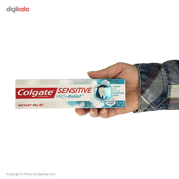 خمیر دندان کلگیت مدل Sensitive Pro-Relief حجم 75 میلی لیتر خمیر دندان کلگیت مدل Sensitive Pro-Relief حجم 75 میلی لیتر