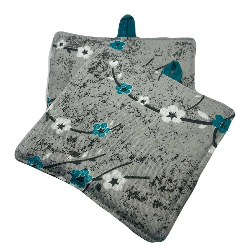 دستگیره طرح گل مدل H1-19981015 مجموعه دو عددی