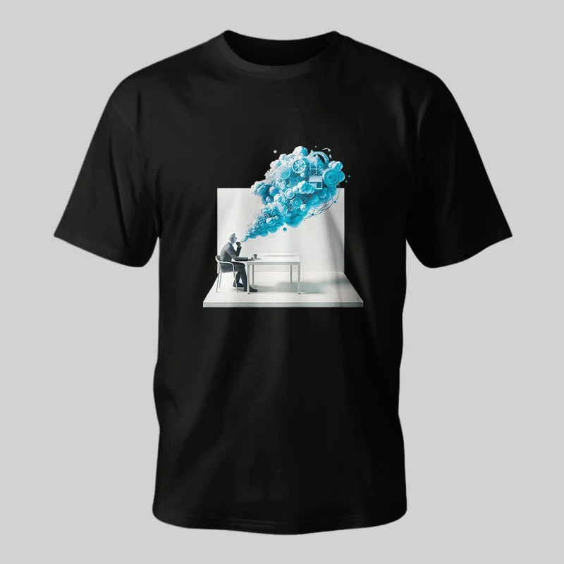 تی شرت آستین کوتاه مردانه مدل Coffe 1